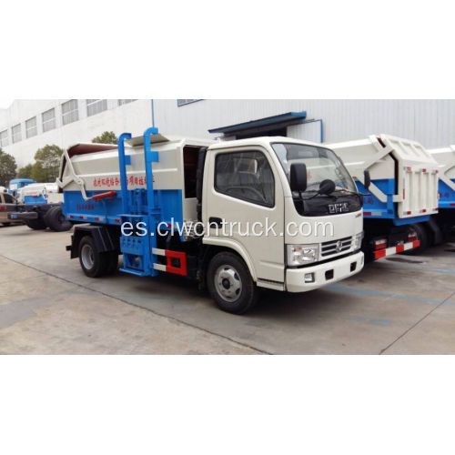 VENTA CALIENTE Dongfeng 4cbm camión de cargador lateral multi